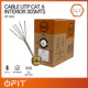 Bobina Cable UTP - GLC - CE-1423 - CAT 6 - Interior - 305m - GLC Max
