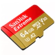Memoria Micro SD Sandisk Extreme 64GB SANSDSQXA2-064G-GN6MA