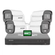 KIT HIKVISION DVR 8CH + 4 ColorVu + Disco 240SSD + FICHA