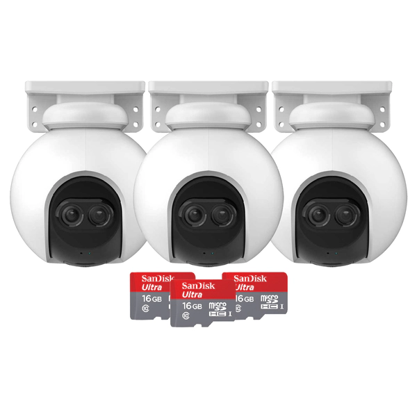 Kit Ezviz C8PF x3u + 16GB x3u