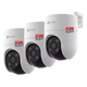 Kit x3 Cámara de Seguridad 1080P - EZVIZ - H8C - Domo PTZ - WiFi + Memoria 128GB