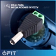 Conector Plug DC - CONEC-DC-M - Macho - Alimentación