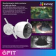 Kit x3 - Cámara Bullet WiFi - C3X - Ezviz - 1080p - Color 24HS + 64GB