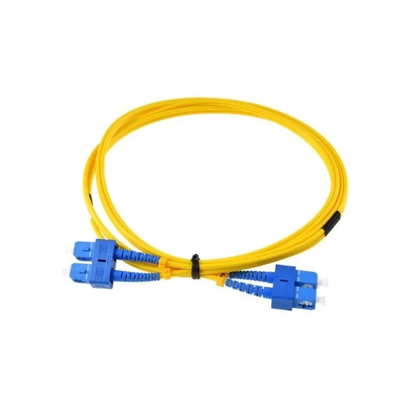 GLC - FO-5000 - P. CORD FO SC/PC - SC/PC SM 1MT DUPLEX