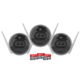 Kit x3 - Cámara Bullet WiFi - C3X - Ezviz - 1080p - Color 24HS + 64GB
