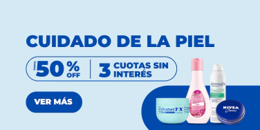 cuidado de la piel 50%