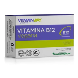 VitaminWay Vitamina B12 Vegana 20 Cápsulas