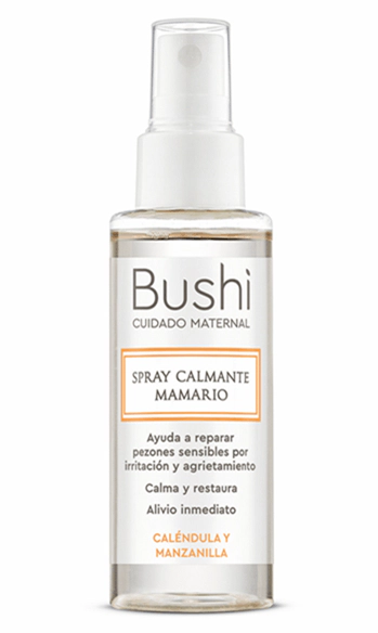 Bushi Cuidado Maternal Calmante Mamario Spray 60ml