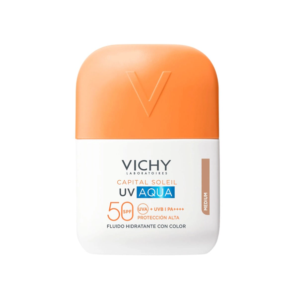 Protector Solar Vichy Capital Soleil UV Aqua Color Medio 50ml