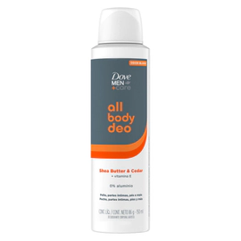 Desodorante Corporal Dove Men All Body Shea Butter y Cedar 150 mL