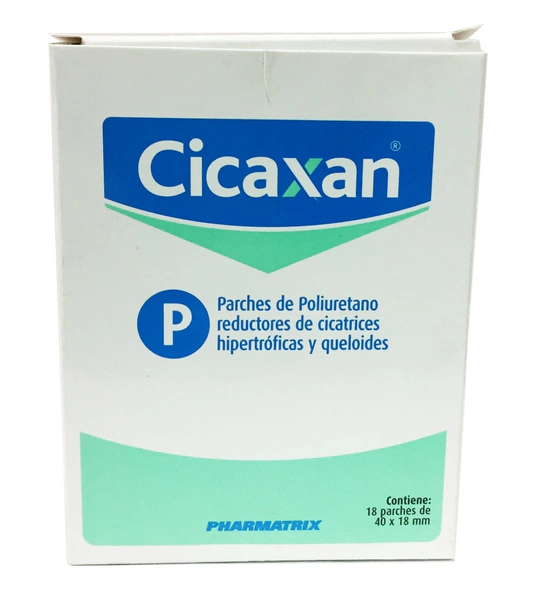 Cicaxan P Parches De Poliuretano Cicatrices Queloides X 18u