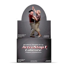 ArtroStop Té Caliente Analgésico Antiinflamatorio Diclofenac 24 sobres de 5g