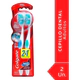 Colgate 360º Cepillo Dental Luminous White Medio 2 Unidades