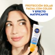 Protector Solar Facial Nivea Anti-brillo Fps50 Tono Medio 50ml