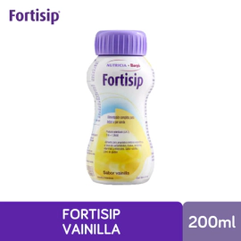 Fortisip Nutricia Bagó Suplemento Nutricional de Vainilla 200ml
