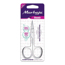 Merheje Basic Tijera Uñas Punta Recta 3,5 Pulgadas 1 Unidad