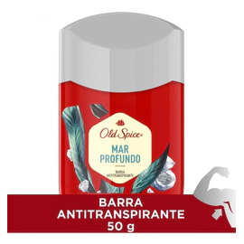 Old Spice Antitranspirante Old Spice Mar Profundo Barra 50g