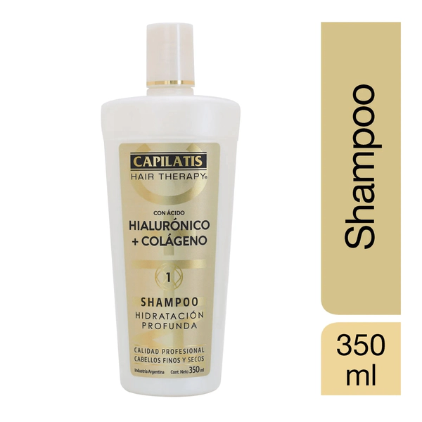 Capilatis Shampoo Con Keratina Nutrición Profunda 350 Ml