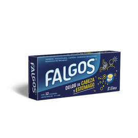 Falgos Analgésico Antiácido x12 comprimidos