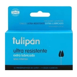 Tulipan Preservativo Latex Ultra Resistente 12 Unidades