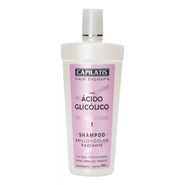 Capilatis Shampoo Con Acido Glicólico Cabellos Teñidos 350ml