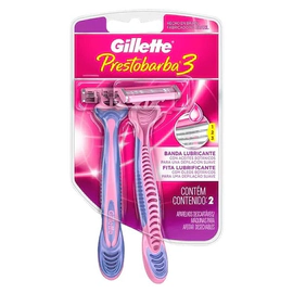 Prestobarba 3 Mujer Banda Lubricante 2 Unidades