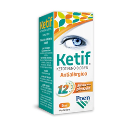 Ketif Antialergico Ocular x 5 ml