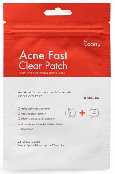 Coony Acne Fast Clear Patch 24 Parches