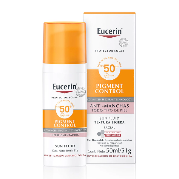 Protector solar facial Pigment Control Eucerin FPS 50 50ml