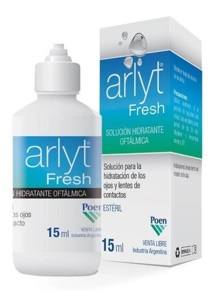 Arlyt Fresh Solución Para La Hidratación De Los Ojos 15ml
