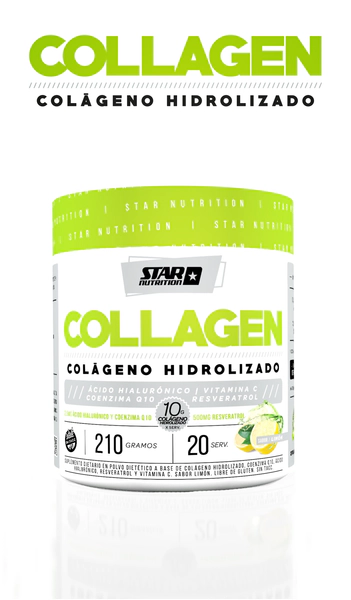 Star Nutrition Colágeno Hidrolizado Limón Polvo x 210g