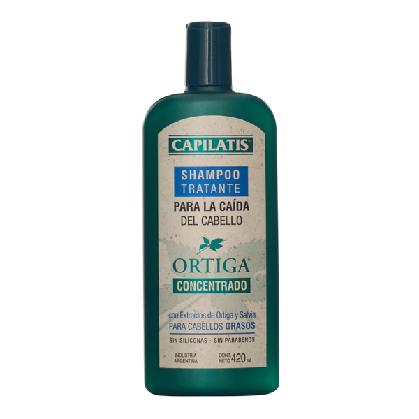 Capilatis Shampoo Tratante Grasos Ortiga Concentrado 420ml | Farmacia ...