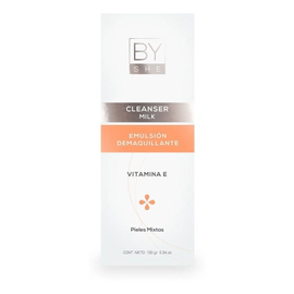 By She Cleanser Milk Limpieza Facial 150g