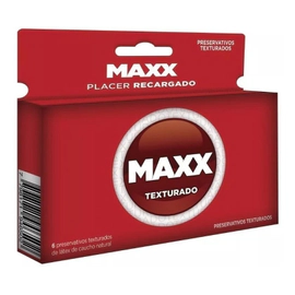 Maxx Texturado Preservativos 6 Unidades