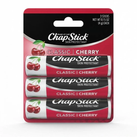 Bálsamo Labial Hidratante Chapstick Cereza Pro x3