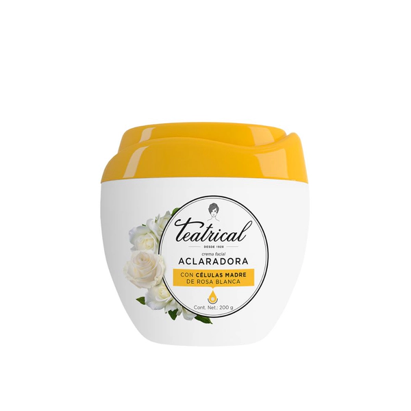 Teatrical Crema Facial Aclaradora Celulas Madre 200g