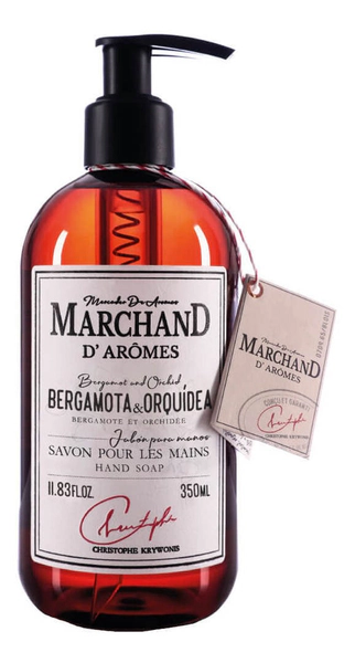 Marchand D' Aromes Jabón Liquido Bergamota Y Orquídea 350ml