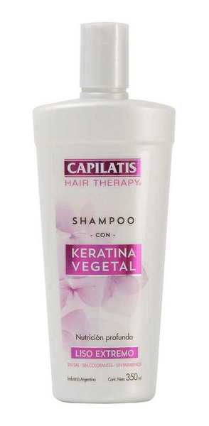 Capilatis Shampoo Con Keratina Nutrición Profunda 350 Ml