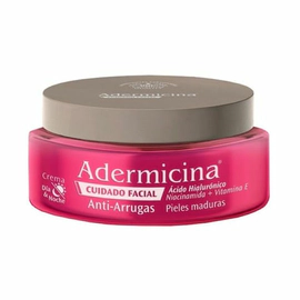 Adermicina Crema Facial Anti-Arrugas Acido Hialurónico 90g