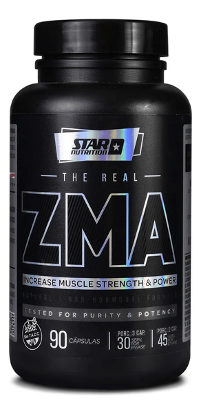 Zma Star Nutrition Zinc Magnesio Y Vitamina B6 90 Capsulas