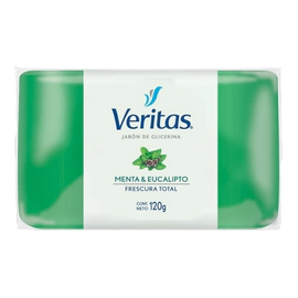 Veritas Jabón En Barra Menta Y Eucalipto Frescura Total 120g