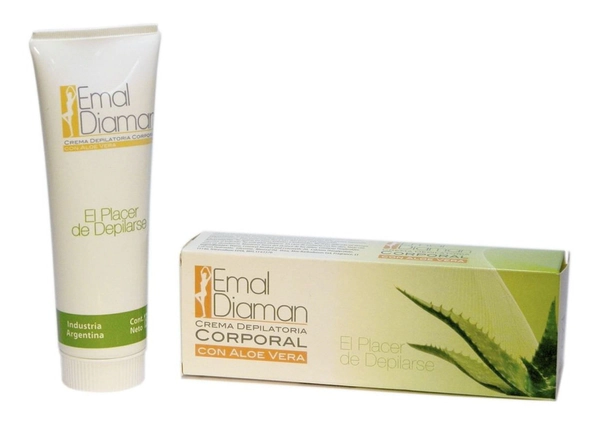 Emal Diaman Crema Depilatorio Corporal Con Aloe Vera 130g
