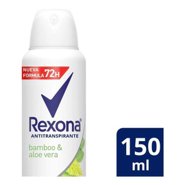 Rexona Bamboo Y Aloe Vera Women Antitranspirante Aero 150 Ml