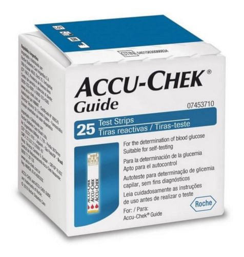 Accu-chek Guide Tiras Reactivas X25 Unidades