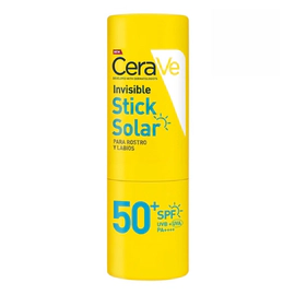 Protector en Barra CeraVe Stick Solar Invisible UVB y UVA FPS 50+ 8g
