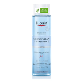 Loción micelar limpiadora 3 en 1 Eucerin DermatoCLEAN con Ácido Hialurónico Piel