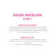 Dermaglós Facial Agua Micelar 6 En 1 X 400ml