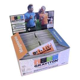 Gravitón Magnesio & Potasio Suplemento 80 Sobres sabor Naranja