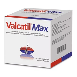 Valcatil Max Caida Del Cabello Panalab 90 Cápsulas Blandas