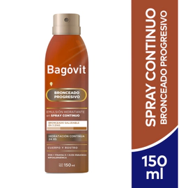 Bagóvit A Bronceado Progresivo Spray Continuo 150 ml
